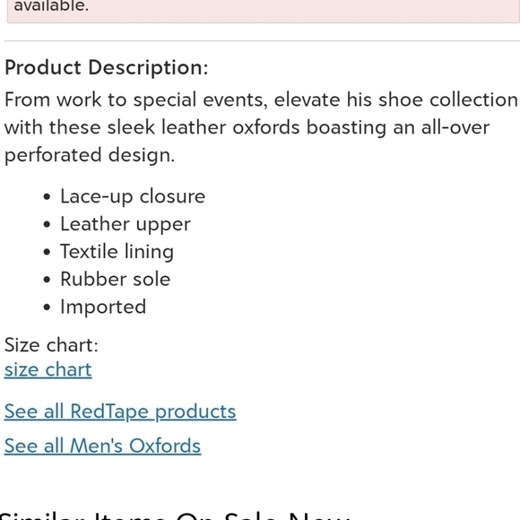 Red Tape Taupe Pin Dot Lace Up Leather Oxfords main image 9